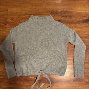 Athleta Gray Knit cashmere Sweater